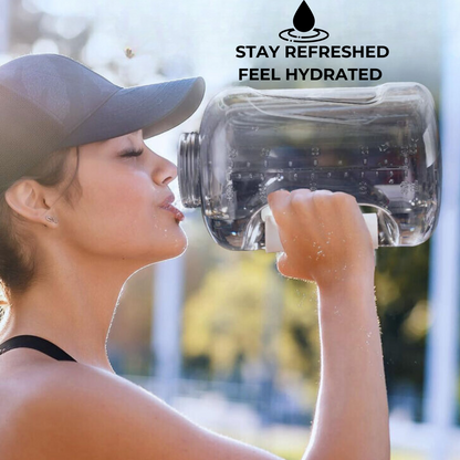 Stay hydrated with hydrogen water jug.